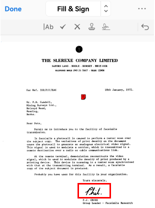 Insert the Scanned Signature into PDF