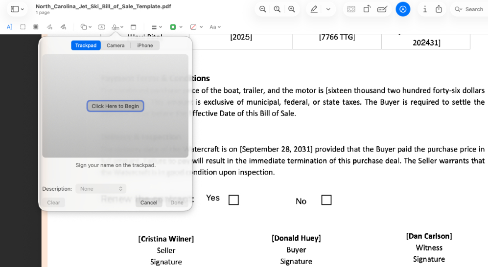 How to Sign PDF Electronically on Mac