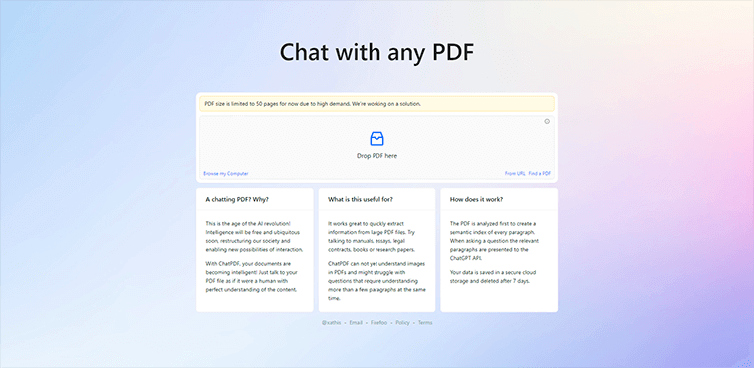 Outil ChatPDF