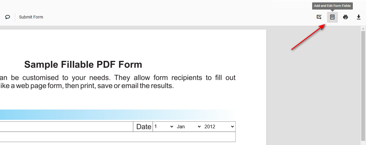 Add and Edit Form Fields