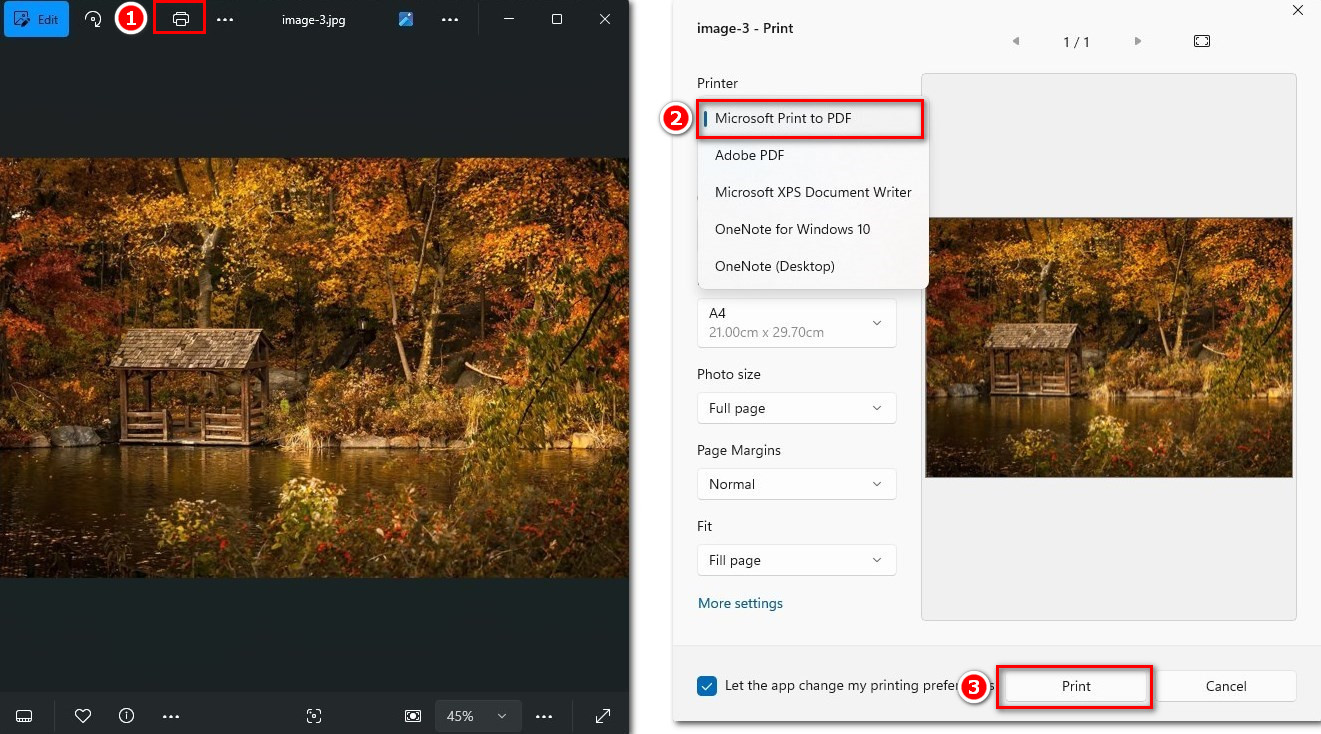 Converter Captura de Tela em PDF no Windows