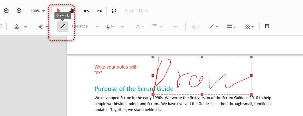 Draw Notes