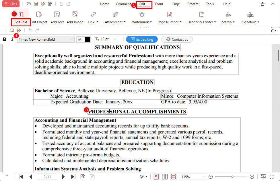 How to Check Font Type and Size in PDF
