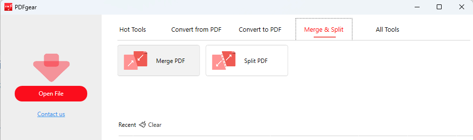 Go to Merger Tool