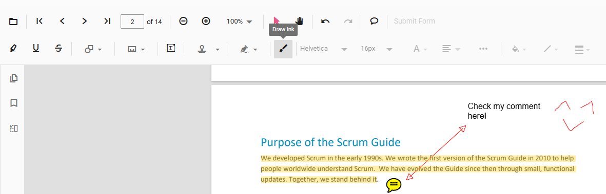 Markup Features