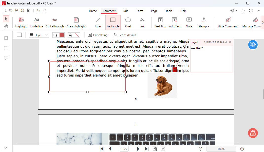 Annotate PDF