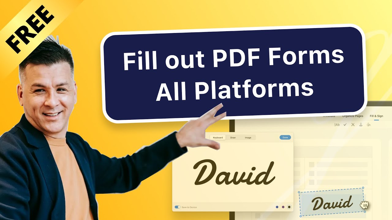 How to Fill Out a PDF Form