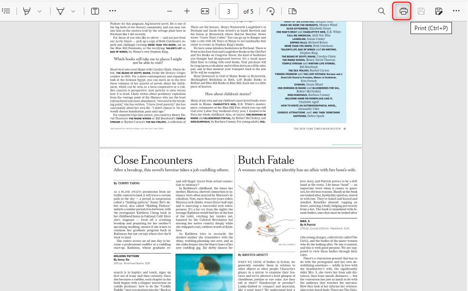 Öffnen Sie den Drucker in Microsoft Edge