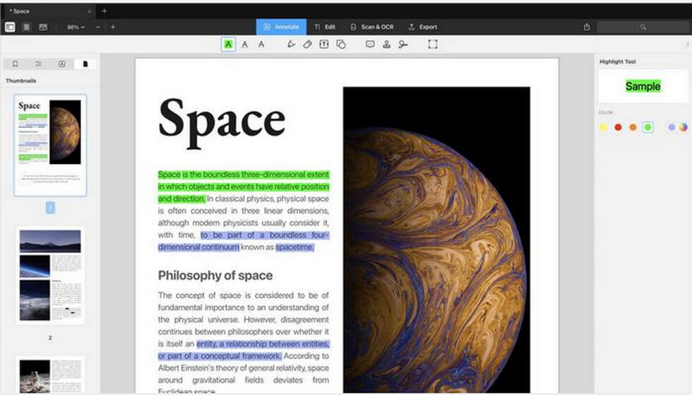 Annotateur PDF PDF Expert