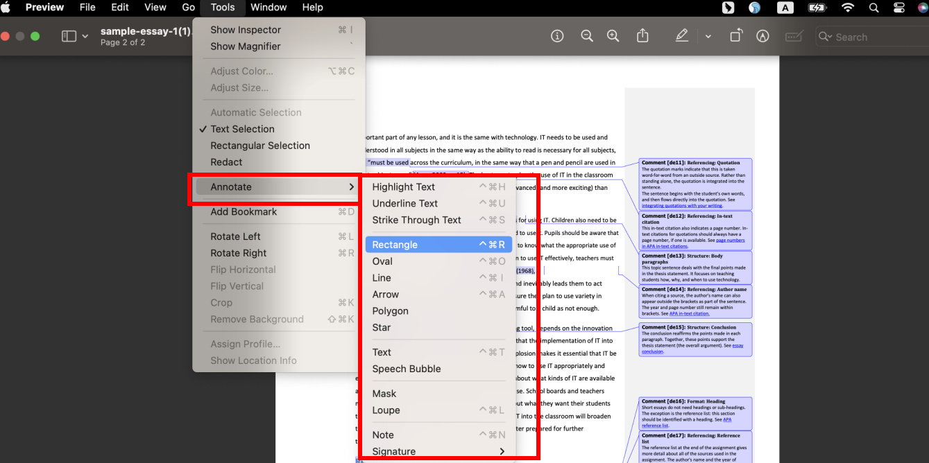 Annotateur PDF Aperçu