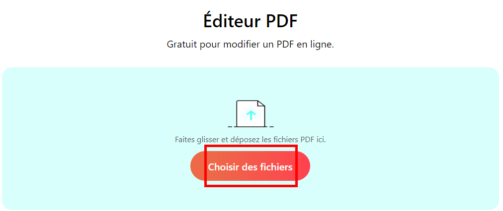 Téléverser PDF