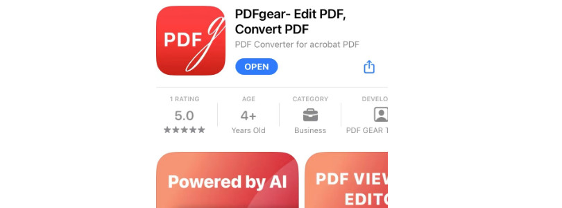 Download PDFgear on iPhone