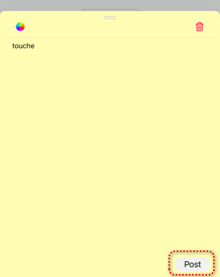 Post Note