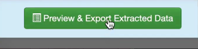 Aperçu et exportation dans Tabula