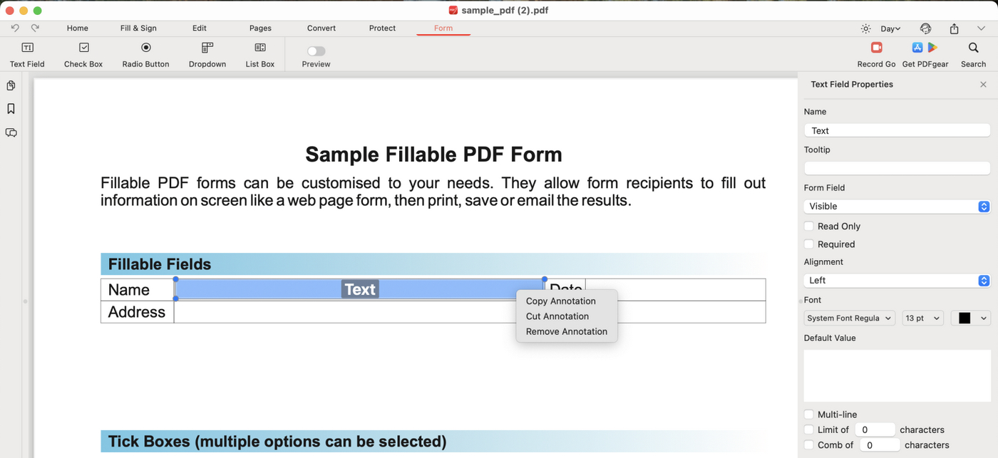 Duplicate Fields