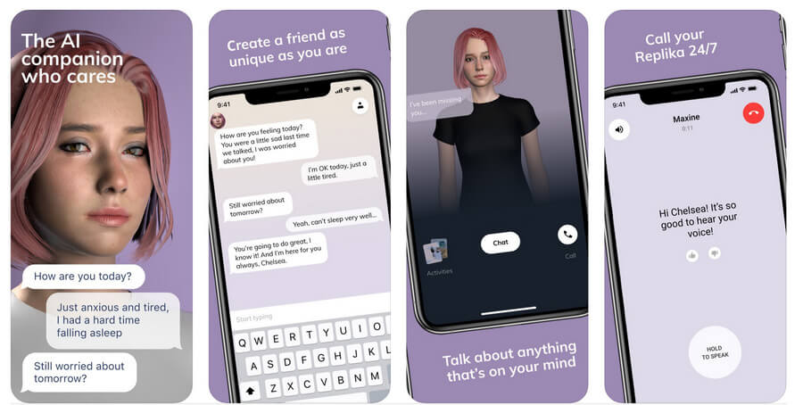 Replika-Compagnon Virtuel IA
