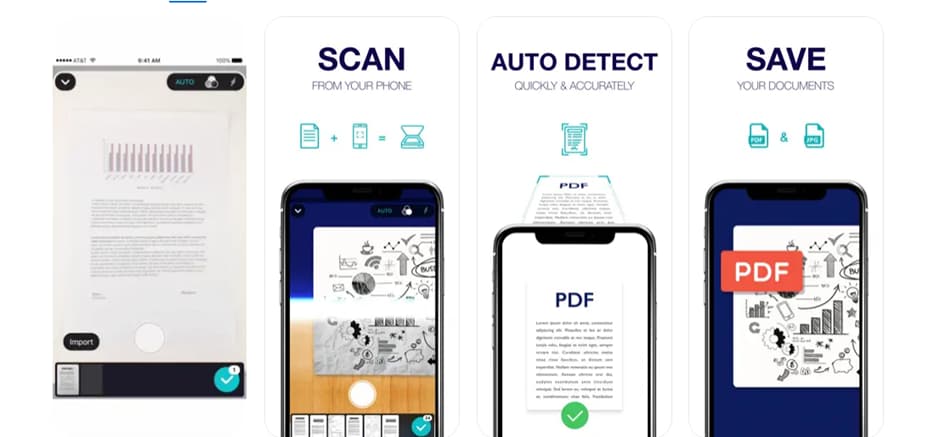 Application de Scan PDF Scanner