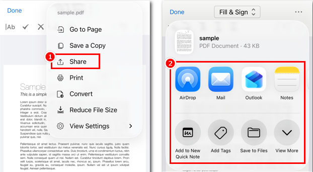 Sign and Share PDF with PDFgear for Free