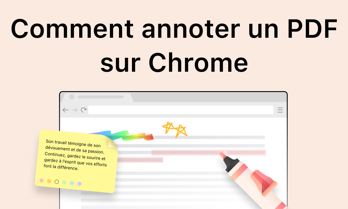 Comment annoter un PDF sur Chrome 
