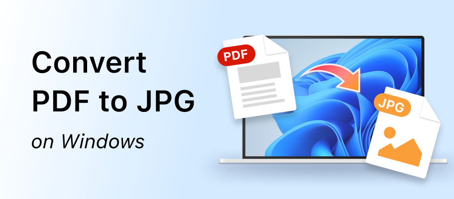 How to Convert PDF to JPG on Windows