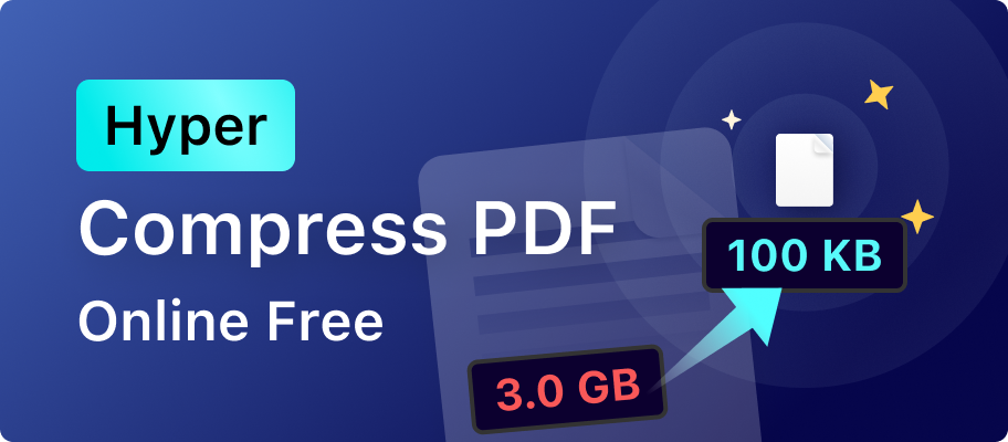 Hyper Compress PDF Online Free [90% Compression] - PDFgear