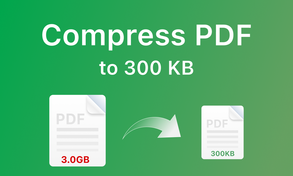 How to Compress PDF to 300 KB (or Less) Online or Offline for Free