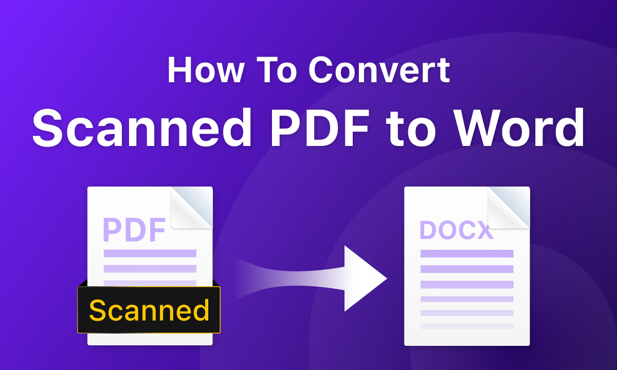 How to Convert Scanned PDF to Word for Free[Online and Offline]