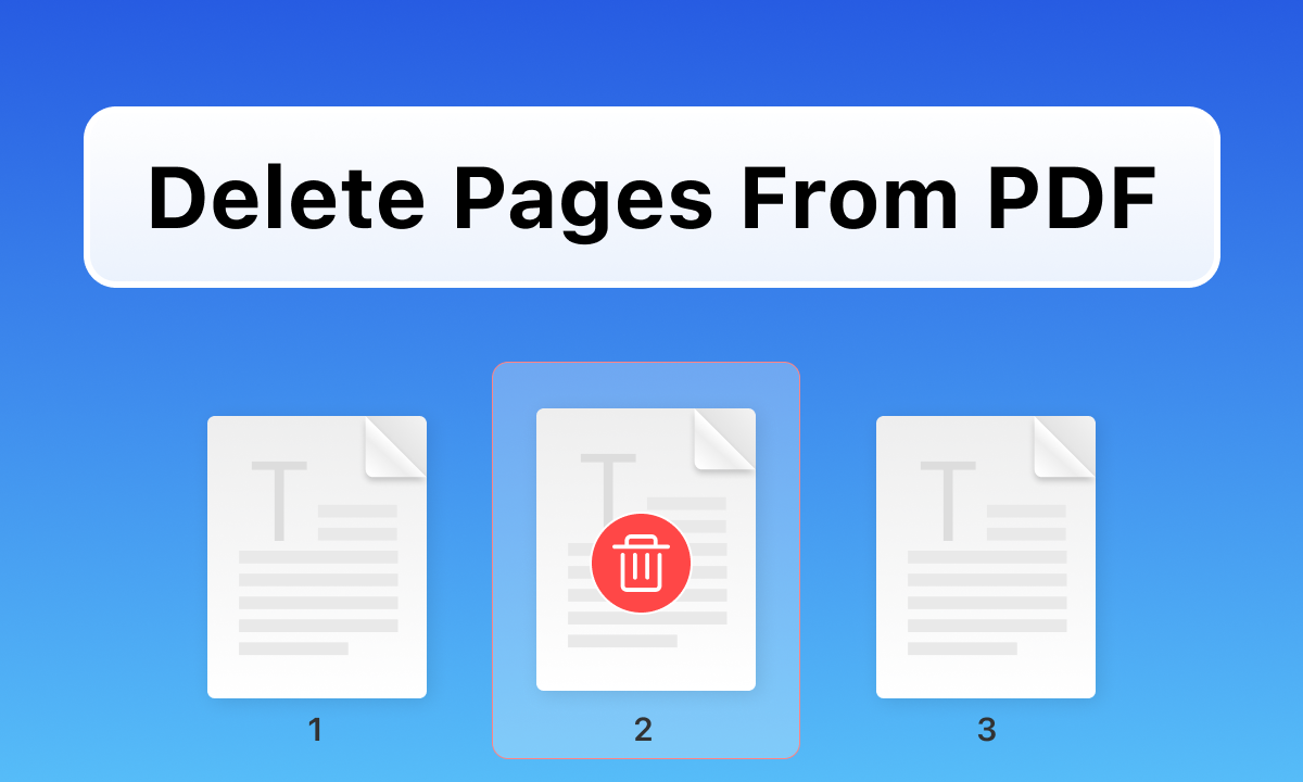 How to Delete Pages from PDF