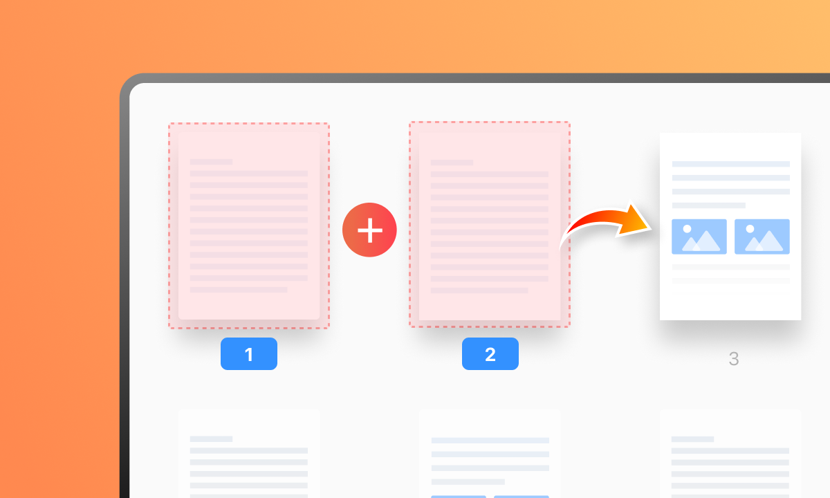 Fusionner deux pages PDF en une seule
