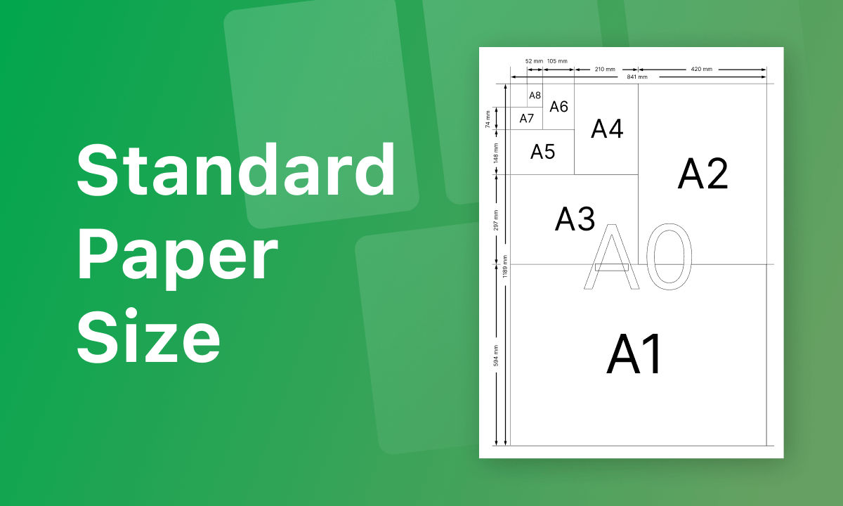 Standard Paper Size