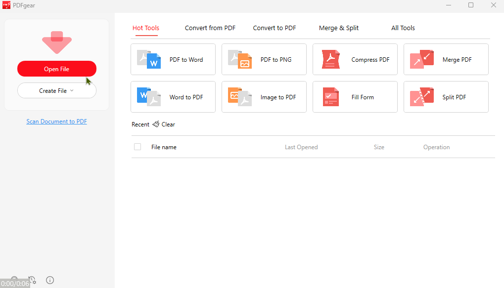 Make PDF Landscape Permanently with PDFgear Software